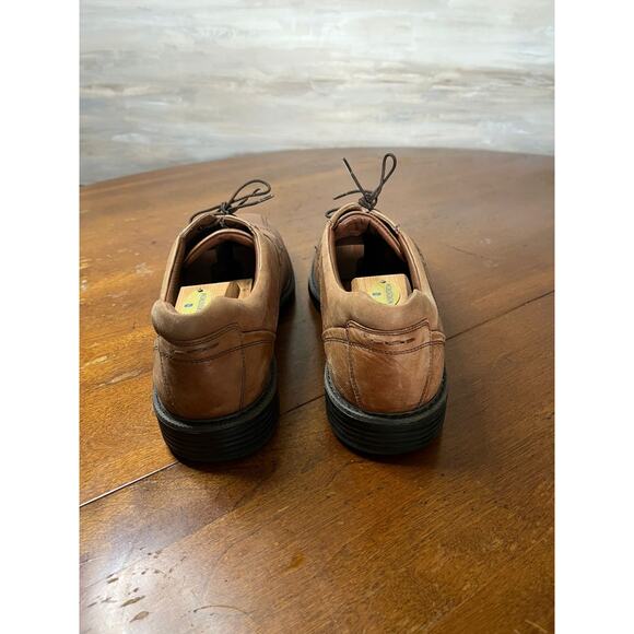 Johnston & Murphy XC-4 Stanton Men's Size 12 Run Off Waterproof Brown Shoes - Picture 5 of 6